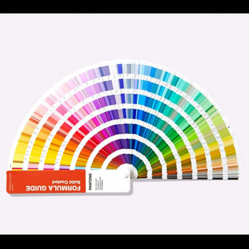 PANTONE 1-7, matte colors Color Card 